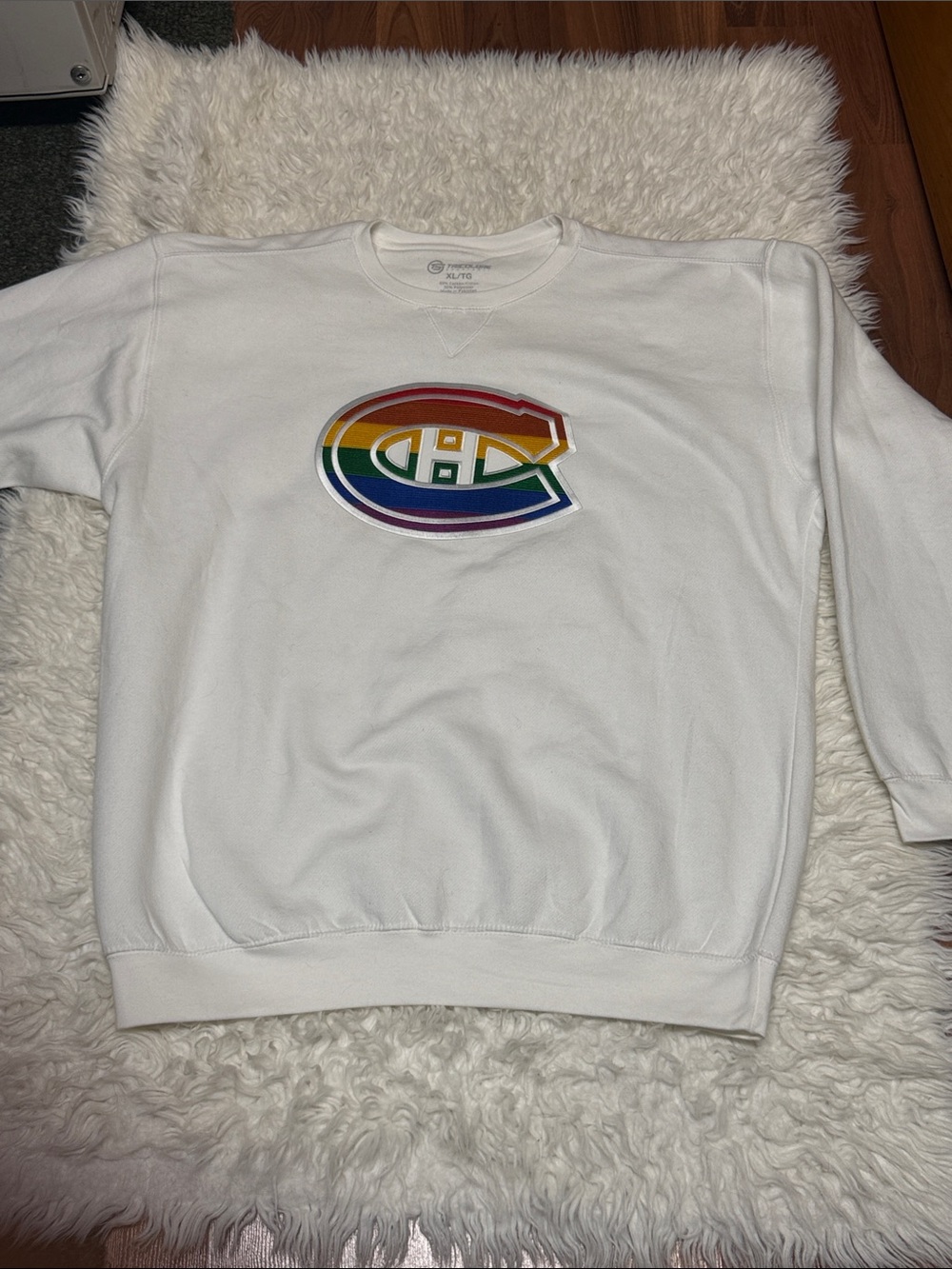 Montreal Canadiens Pride Collection & Canadiens Pride Crewneck Sweatshirt